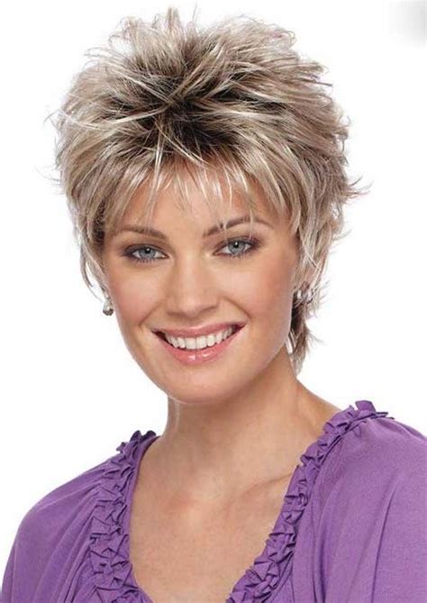 2020 Popular Short Hairstyles For Women Over 40 With Fine Hair