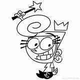 Fairly Oddparents Wanda Odd Cosmo Xcolorings 630px sketch template