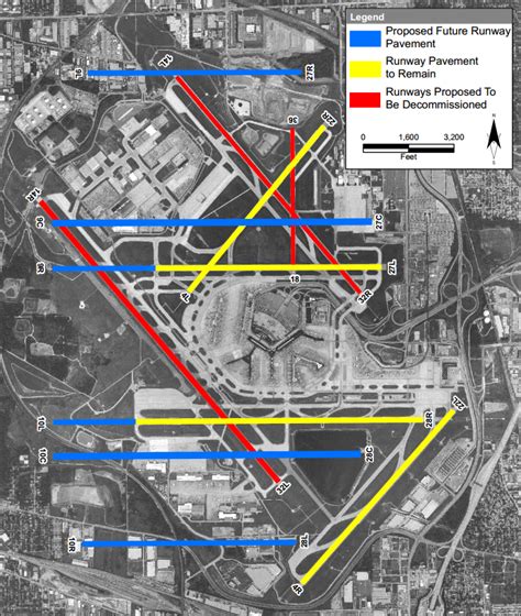 airport     efficient layouts  multiple runways