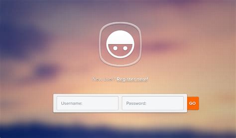 great   login form psds  designers