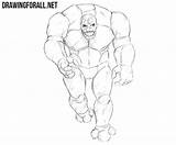 Golem Stone Drawing Draw Drawingforall Myths Ayvazyan Stepan Legends Tutorials Posted sketch template