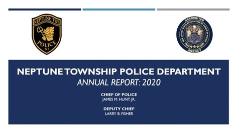 annual report 2020 neptune township police