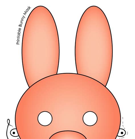 bunny face outline easter bunny template bunny templates easter