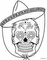 Coloring Mayo Cinco Pages Kids Printable Skull Sheets Print Pinata Cool2bkids Sheet Mexican Colouring Sugar Fiesta Drawing Spanish Party Skulls sketch template