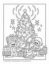 Coloring Christmas Pages Kids Printable Presents Colouring Sheets Printables Pdf Ayeletkeshet Books Ayelet Keshet Worksheets Jpeg Opening Popular Present sketch template