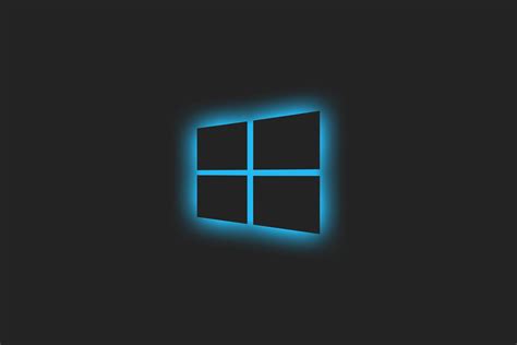 4840x2400 Resolution Windows 10 Logo Blue Glow 4840x2400 Resolution