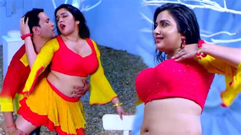 watch amrapali dubey hot and sexy video song khesari lal