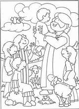 Sunday School Coloring Pages Bible Kids Para Van Jezus Kleurplaat Kinderen Kleurplaten Colorir Bijbel Children Preschool Come Let Desenhos Biblicos sketch template