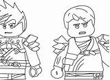 Ninjago Kai Coloring Lego Pages Zx Color Getcolorings Getdrawings sketch template