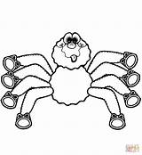 Spider Coloring Spiders Cartoon Pages Cute Spiderman Drawing Printable Sheets Halloween Kids Categories Clipartmag Getdrawings Popular Paper sketch template