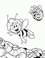 Bee Maya Coloring Pages Books Library Ausmalbilder Q1 Pinnwand Auswählen sketch template