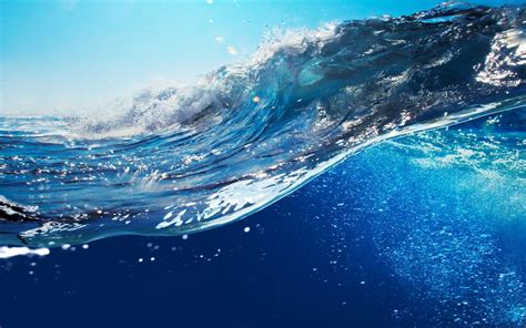 ocean blue ocean wallpaper waves wallpaper sea waves