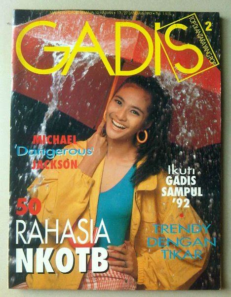 Jual Majalah Gadis Januari 1992 Cover Maudy Koesnaedi Profil Sophia