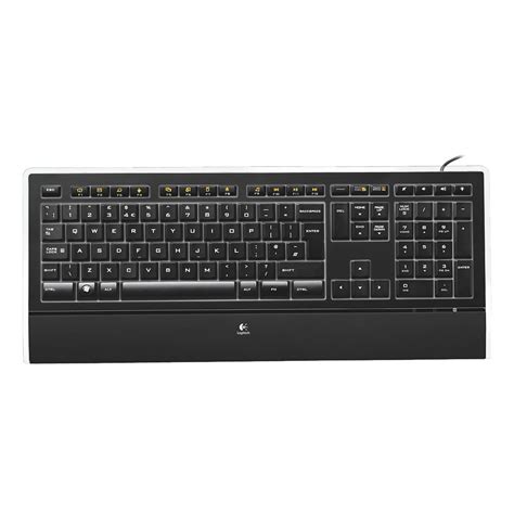 logitech pc tastatur illuminated keyboard  bei otto office