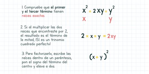 algebra factorizar  trinomio cuadrado perfecto