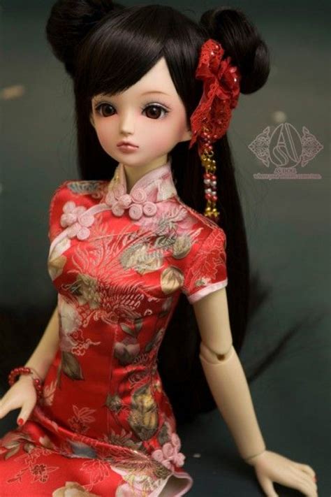 Asian Doll Chinese Dolls In 2019 Chinese Dolls Art Dolls