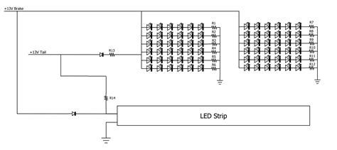 addressable led wiring diagram