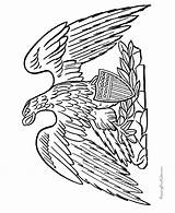 Eagle Patriotic Coloring Pages Bald Flag American Drawing Drawings Clipart Kids Symbols Printable Clip Library Cliparts Printing Help Pencil Color sketch template