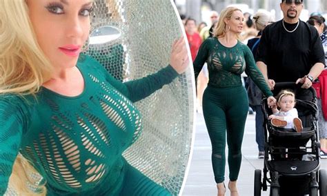coco austin sizzles in busty jumpsuit on instagram daily mail online