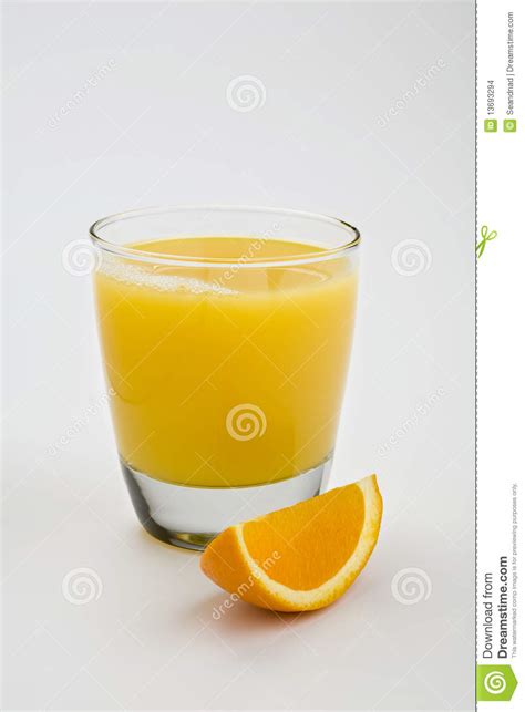 Glass Of Orange Juice Stock Images Image 13693294