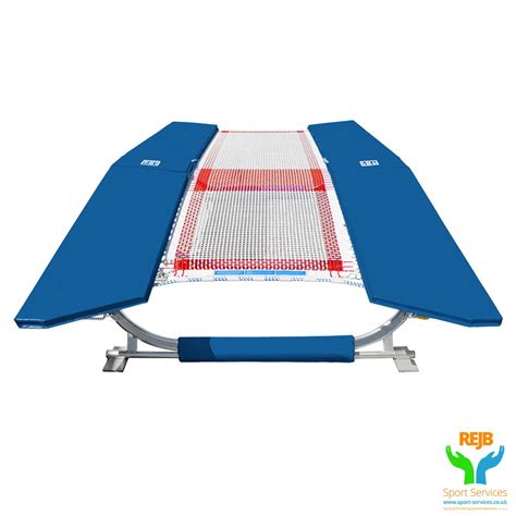 double mini trampoline  web bed rejb sports services