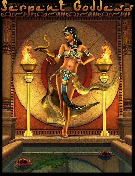 Serpent Goddess Ancient Egyptian Art Ancient Egypt Art Egyptian Art