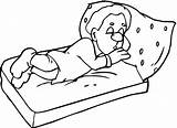 Coloring Sleeping Pages Printable Getcolorings Baby Color Print sketch template