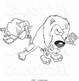 Lamb Lion Coloring Wondrous Getdrawings Pages Getcolorings Colorings sketch template