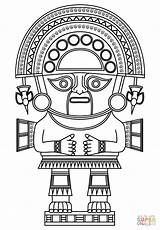 Coloring Inca God Pages Mayan Cultura King Incas Mask Template Arte Chavin Dibujos Imagenes Precolombino Culturas Color Colouring Printable Sun sketch template