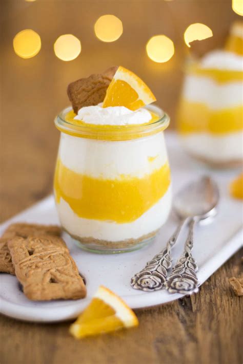 orangen lebkuchen dessert im glas information