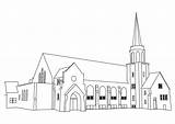Kerk Chiesa sketch template