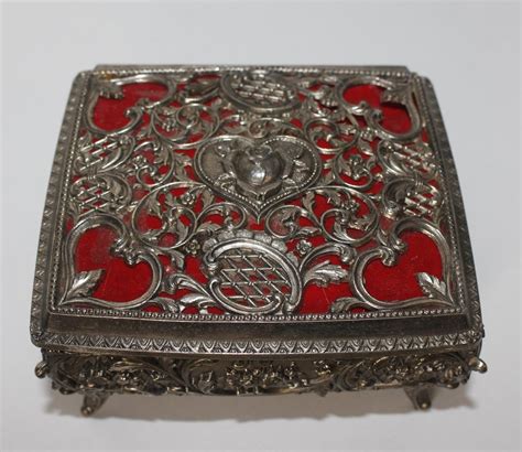 jewelry box antique early  century catawiki