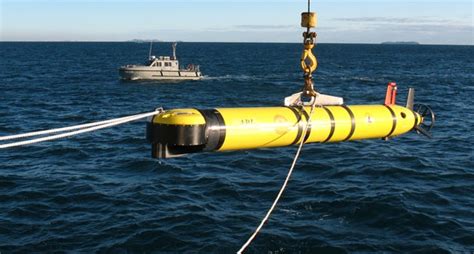 navy launches  undersea drone  submarine iria news