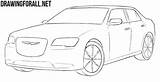 Chrysler Draw 300c Drawing Cars Stepan Ayvazyan Tutorials Posted sketch template