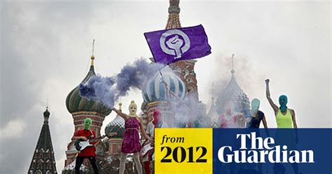 Russian Punks Pussy Riot Arrested Over Putin Protest Music The Guardian