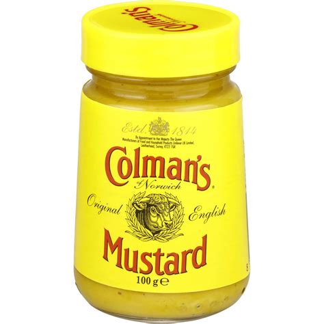 colmans ingredients english mustard  woolworths