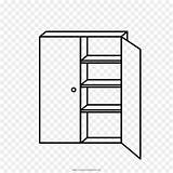 Armoire Template Coloring sketch template