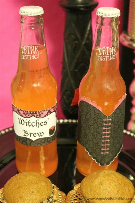 witches brew party ideas moms and munchkins