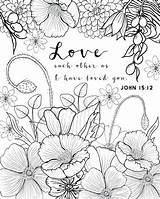 Coloring Pages Adult Adults Sheets Scripture Bible Verse Verses Printable Laugh Live John True Book Valentine Colouring Books Color Sheet sketch template