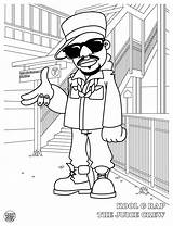 Hip Hop Coloring Pages Book 2pac Hiphop Mark Printable Getcolorings Dokument Presents Colouring Color Holiday Print Evolution sketch template