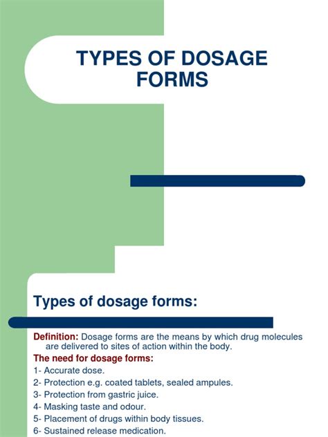 types  dosage forms lectureppt injection medicine topical