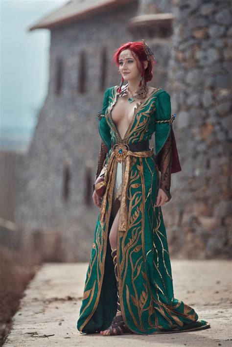 the witcher 3 wild hunt triss cosplay by erika shion