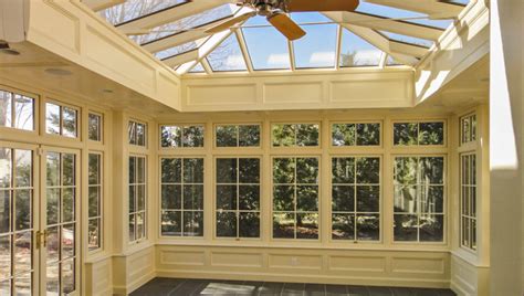 sunroom addition   arlington colonial home colonial house exteriors craftsman home