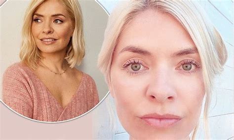 Holly Willoughby Shows Off Her Natural Beauty In A Fresh Faced Selfie