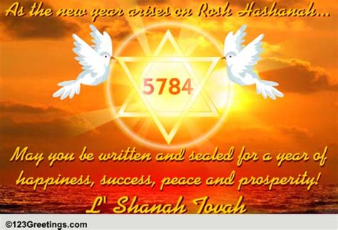 happy jewish  year   formal  ecards greeting