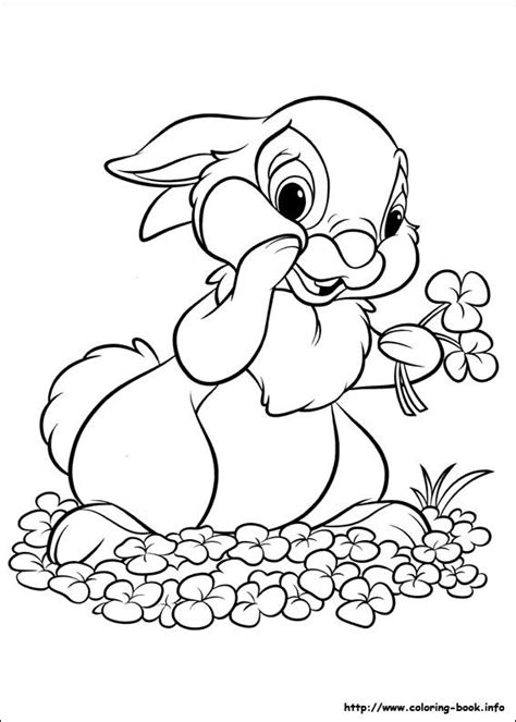 disney bunnies coloring picture  easter coloring pages bunny