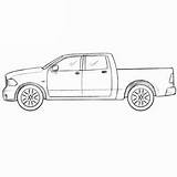 Ram Dodge Coloring Pages sketch template