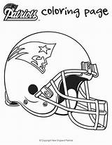 Coloring Pages Football Helmet Patriots Steelers Nfl Kids England Logo Cowboys Super Dallas Printable Falcons Atlanta Color Sheets Bowl Clipart sketch template