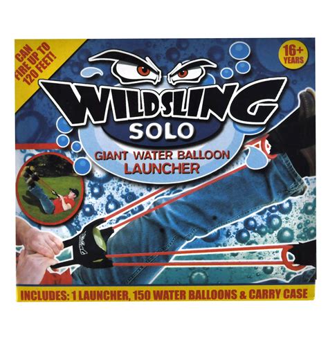 wild sling solo one man giant water balloon launcher pink cat shop