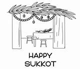 Sukkot Coloring Pages sketch template